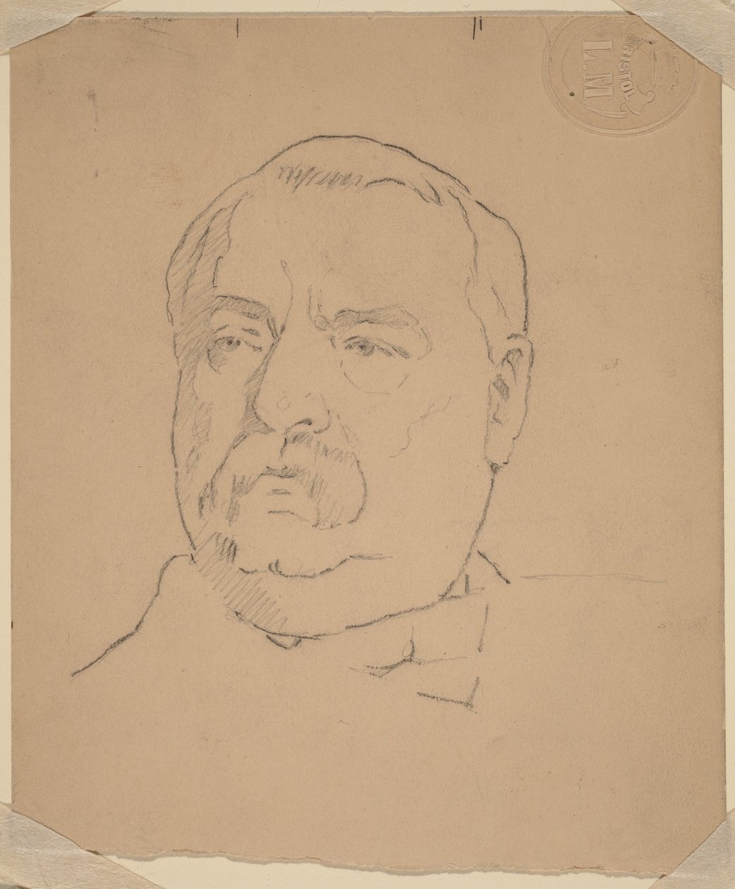 Grover Cleveland [přední strana] od Eastman Johnson