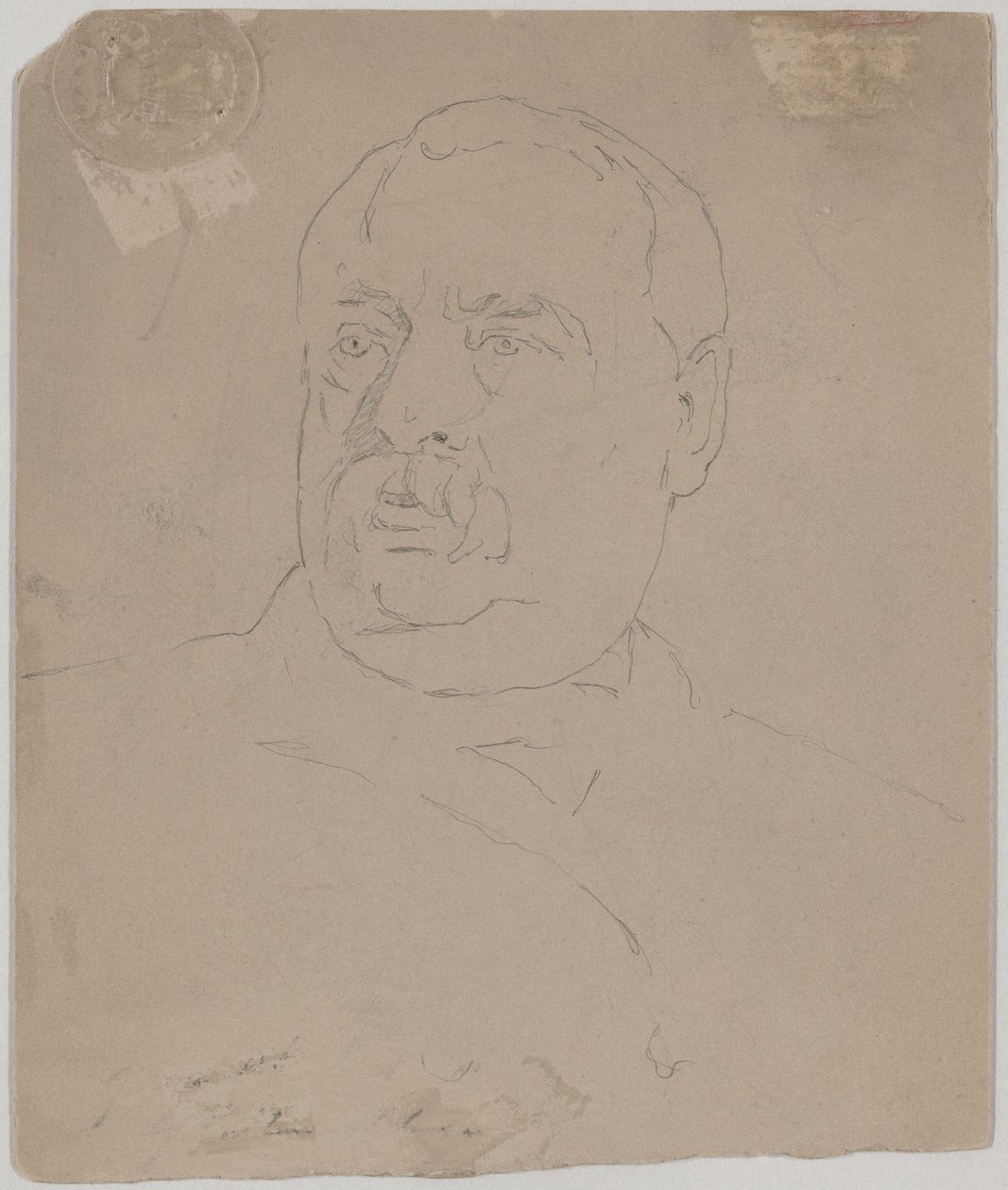 Grover Cleveland [verso] od Eastman Johnson