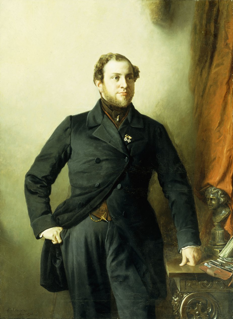 Portrét Dr, 1853 od Eastman Johnson