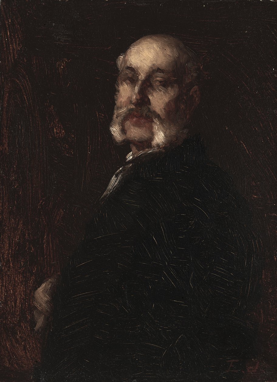 Portrét Franklina H. Delana od Eastman Johnson