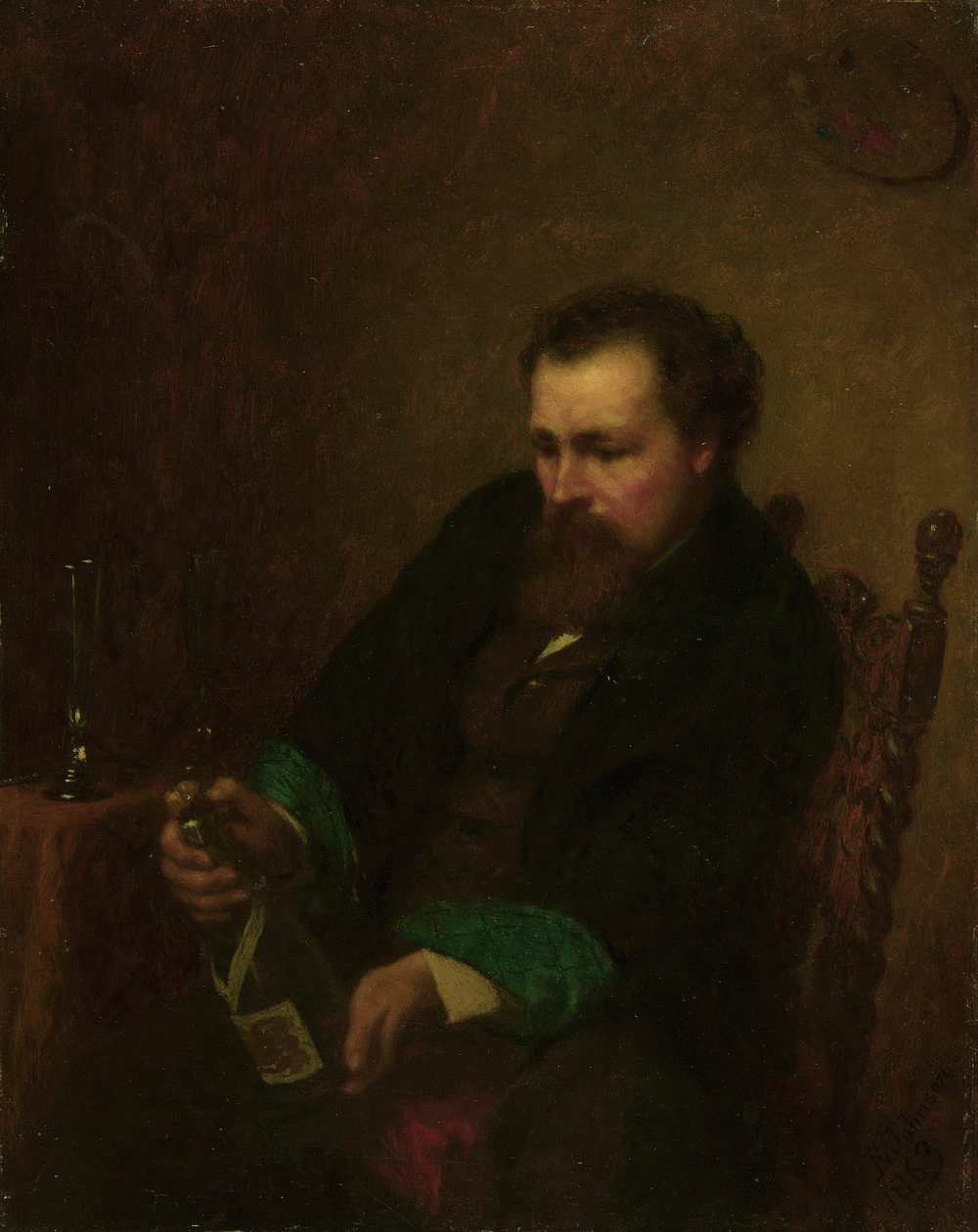 Autoportrét od Eastman Johnson