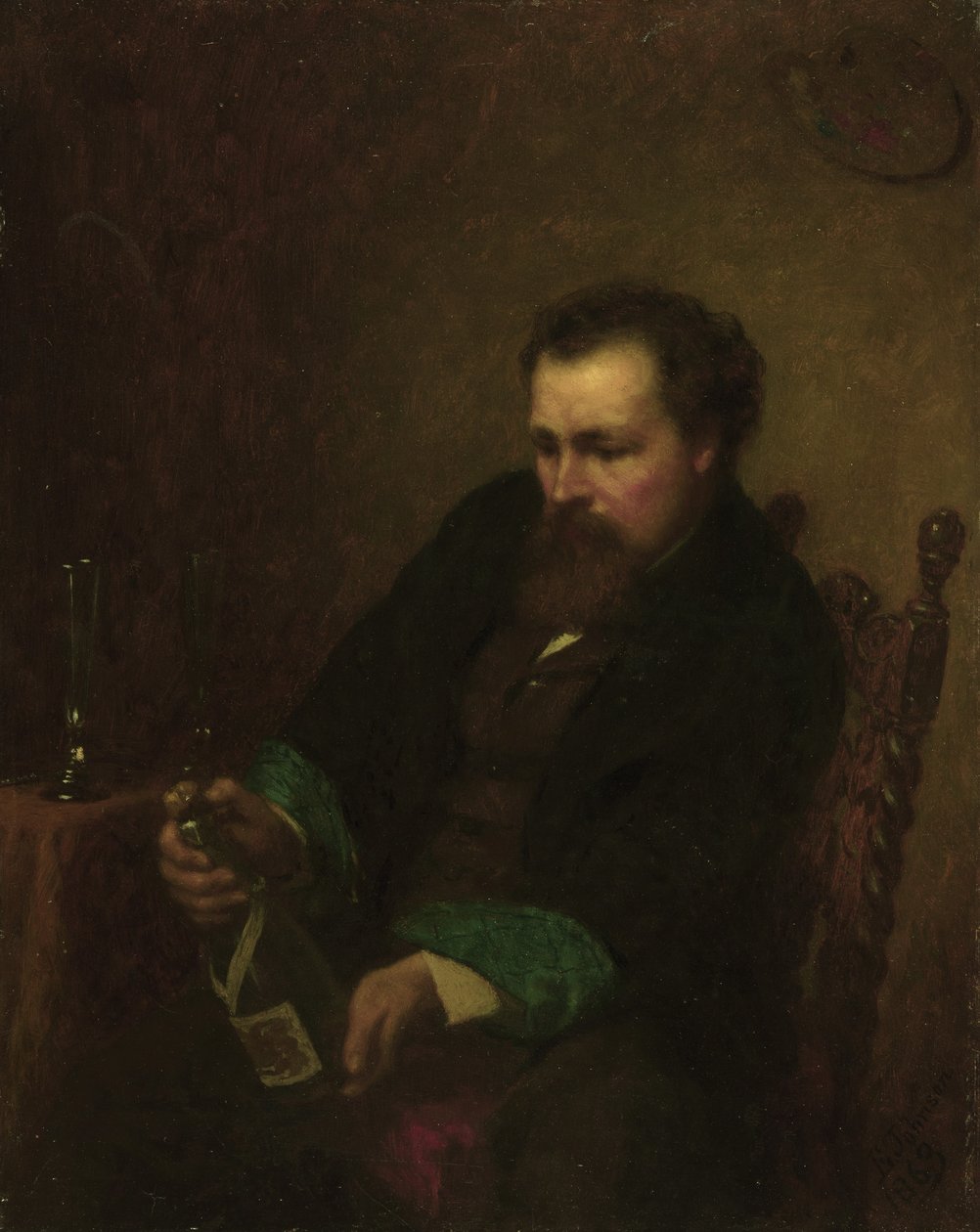 Autoportrét, 1863 od Eastman Johnson
