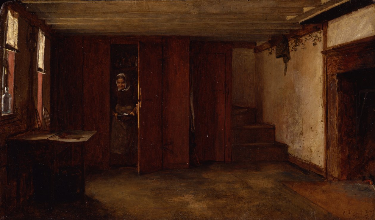 Kuchyně Susan Rayové, Nantucket, 1875 od Eastman Johnson