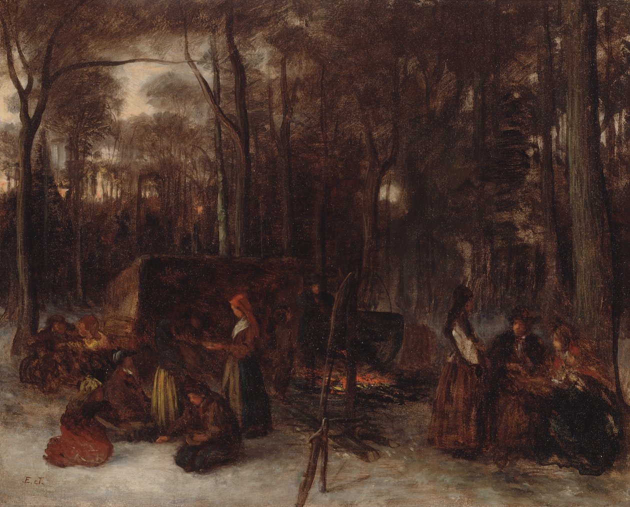 Ochutnávka cukru od Eastman Johnson