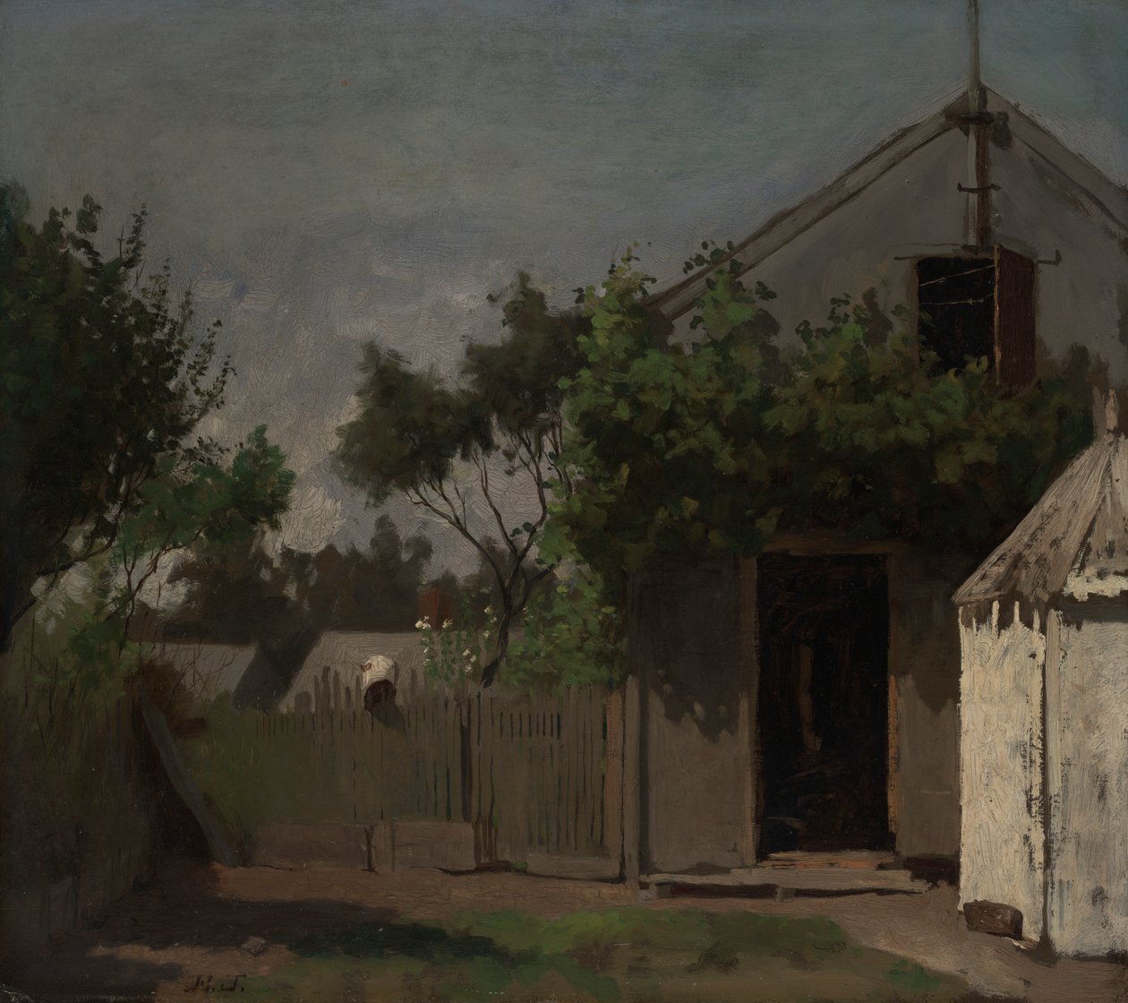 Zadní plot od Eastman Johnson
