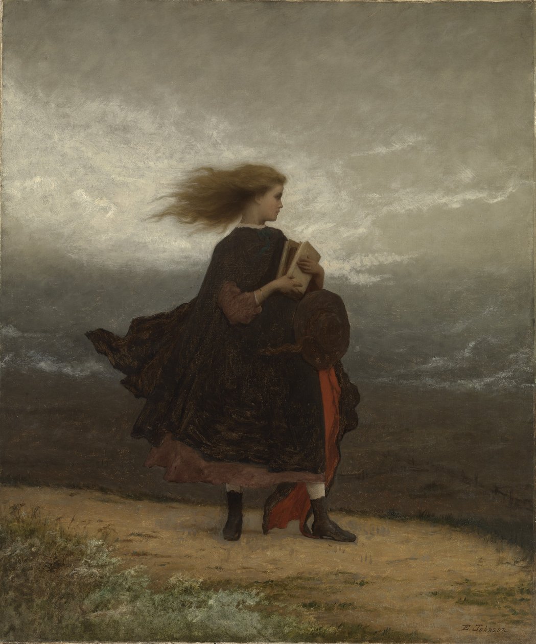 Dívka, kterou jsem nechal za sebou od Eastman Johnson