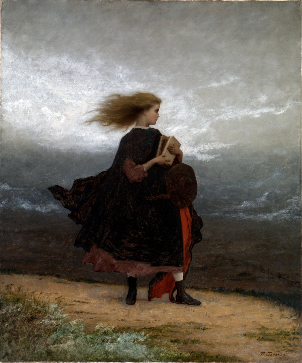 Dívka, kterou jsem nechal za mnou od Eastman Johnson