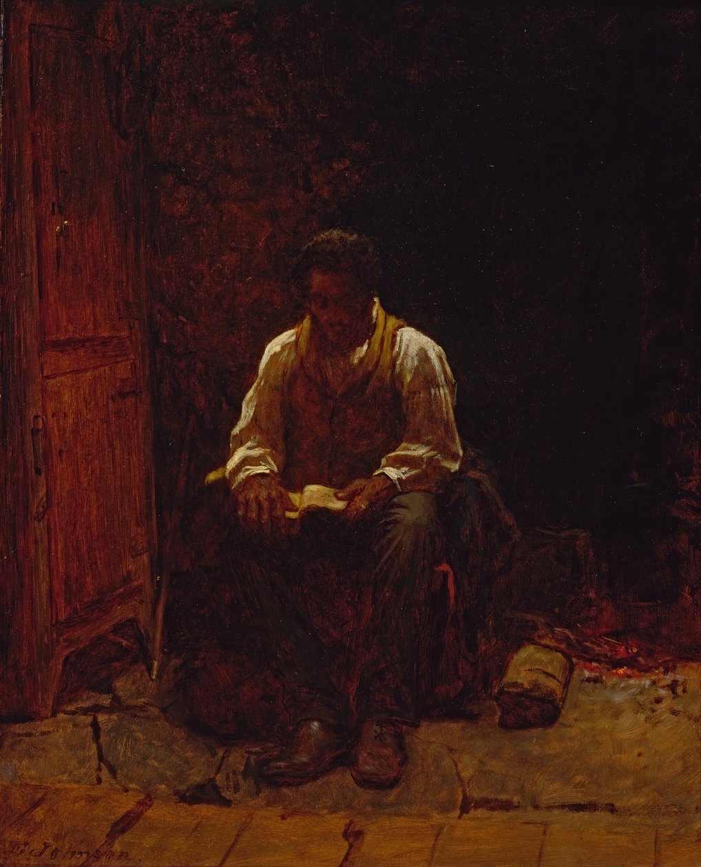 Pán je můj pastýř od Eastman Johnson