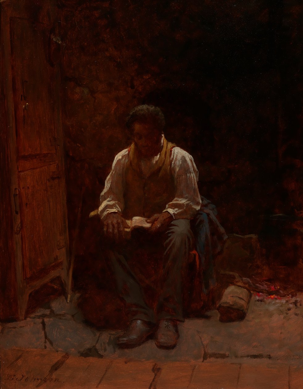 Pán je můj pastýř, 1863. od Eastman Johnson