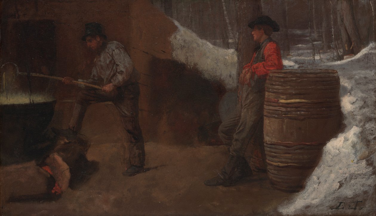 Sugar Camp (také známý jako Making Maple Sugar nebo Susan Ray od Eastman Johnson