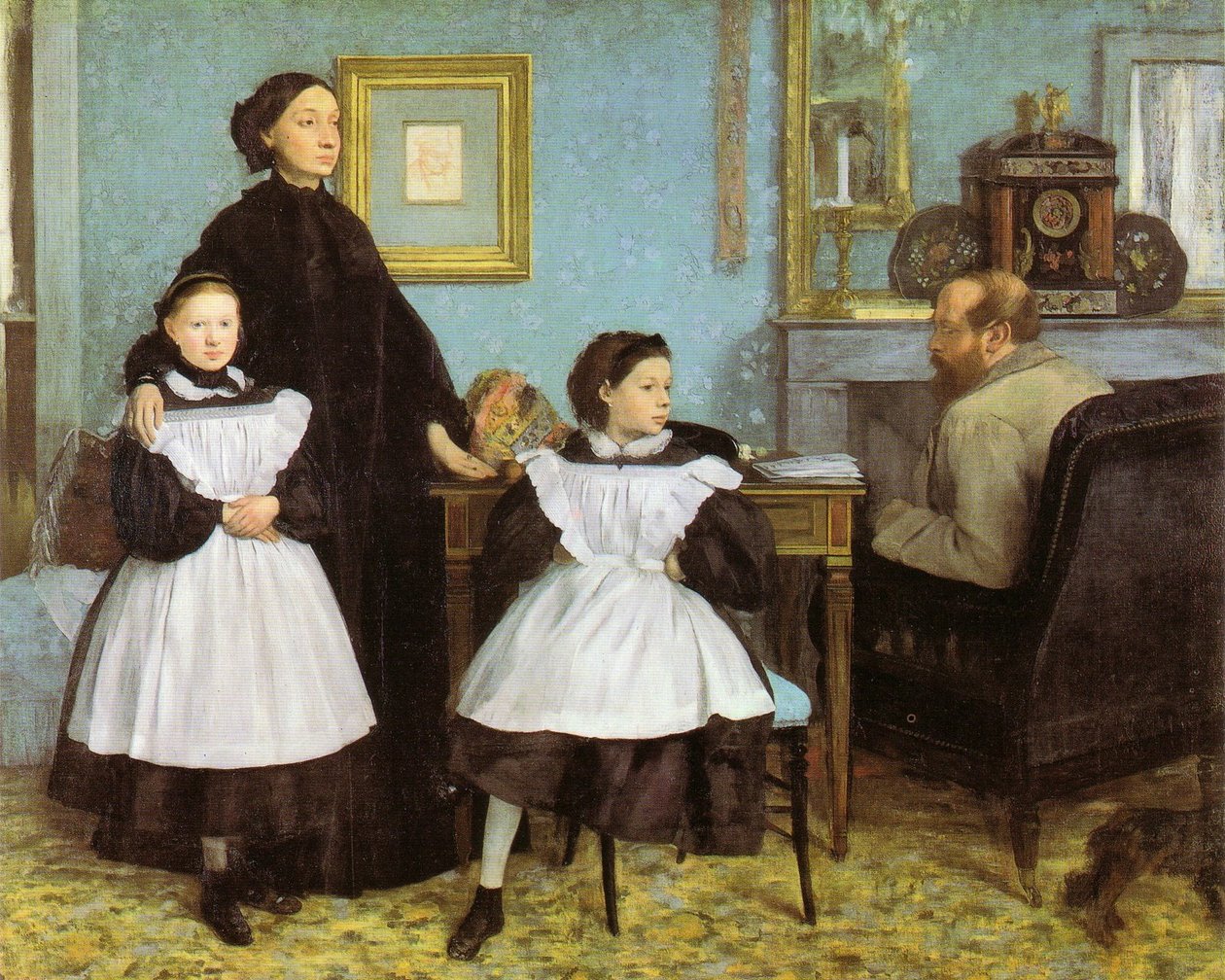 Rodina Bellelli od Edgar Degas