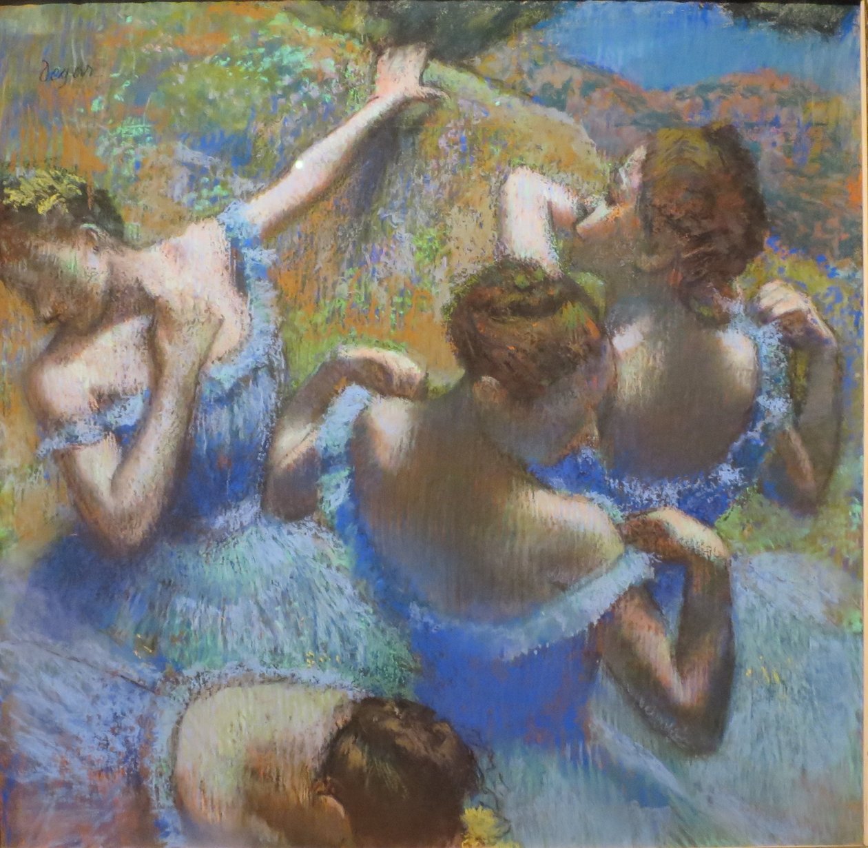  Tanečníci v Blaunu od Edgar Degas