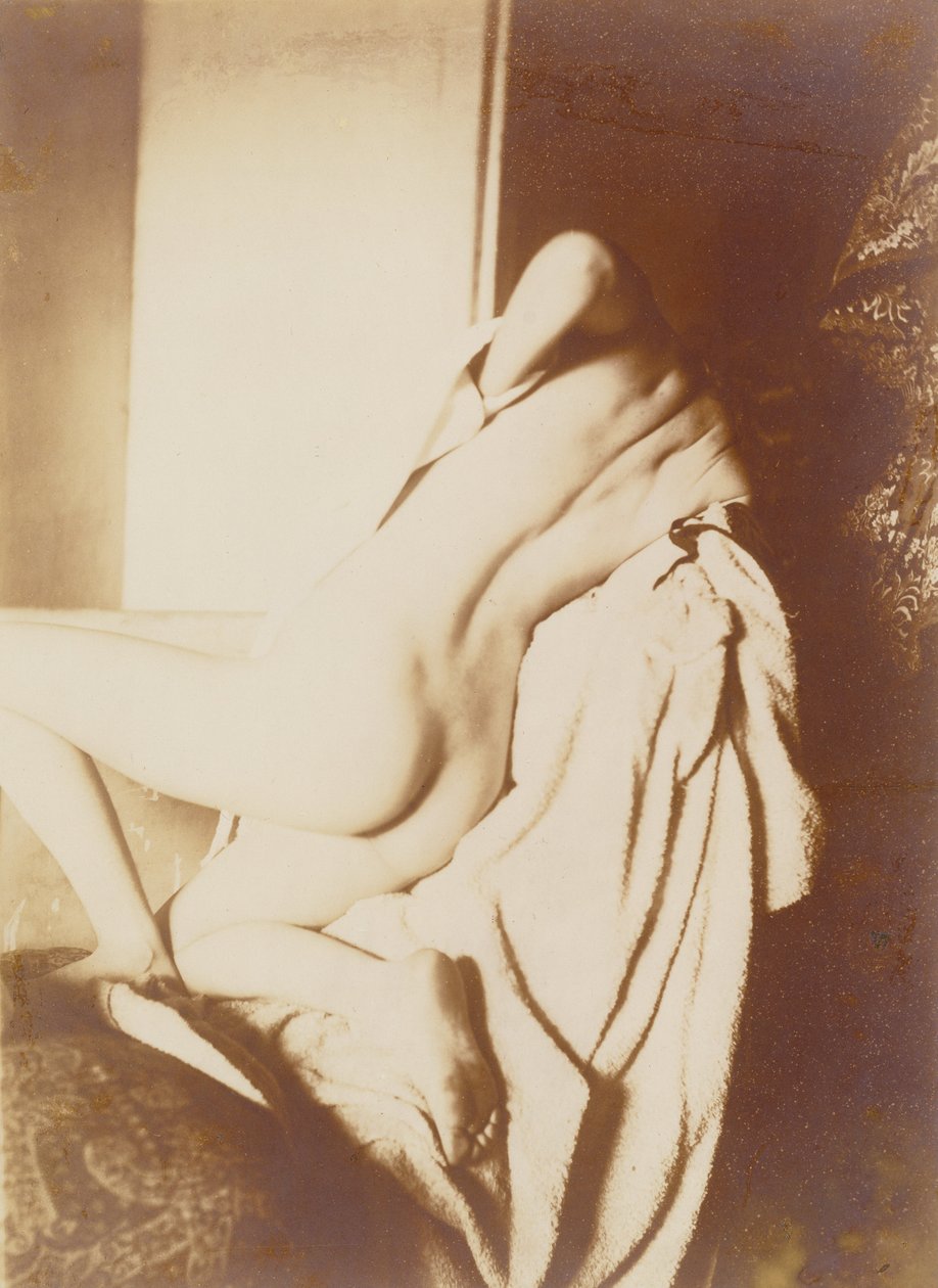 Po koupeli žena sušící si záda od Edgar Degas