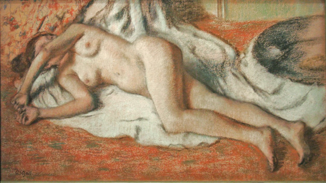 Lehátko od Edgar Degas