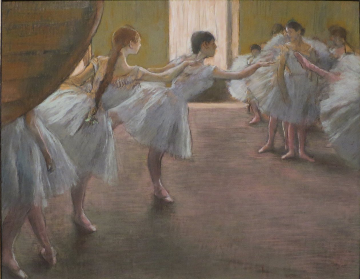 Zkouška baletu od Edgar Degas