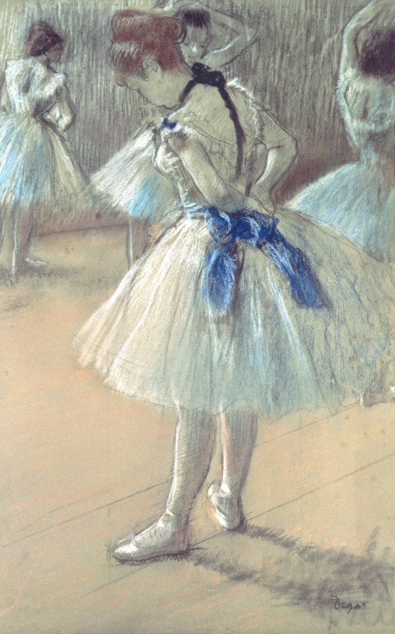 tanečnice (pastel) od Edgar Degas