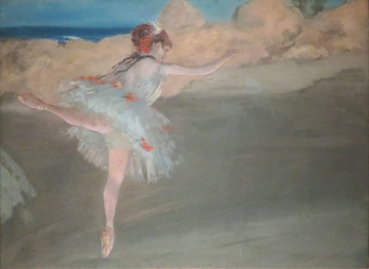 Tanečnice v pointe, Edgar Degas, Norton Simon Museum.JPG od Edgar Degas