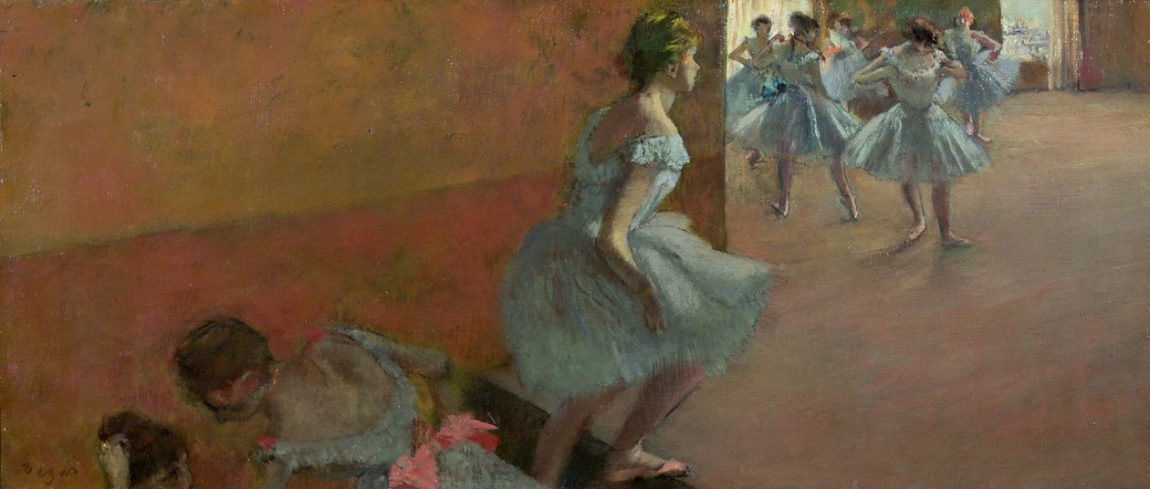 Tanečníci stoupající po schodišti, cca 1886-88 od Edgar Degas