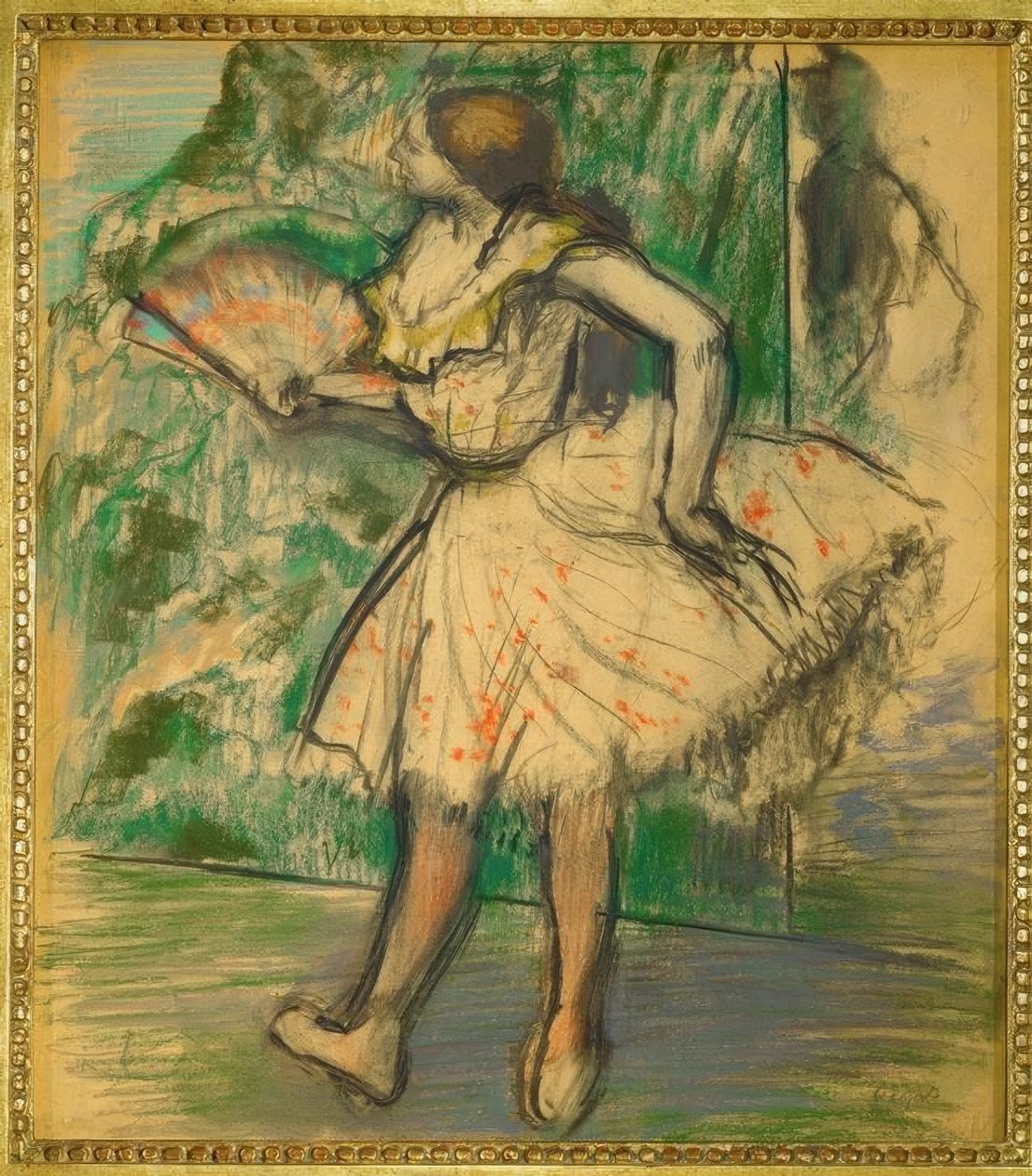 Fanouškovská tanečnice od Edgar Degas