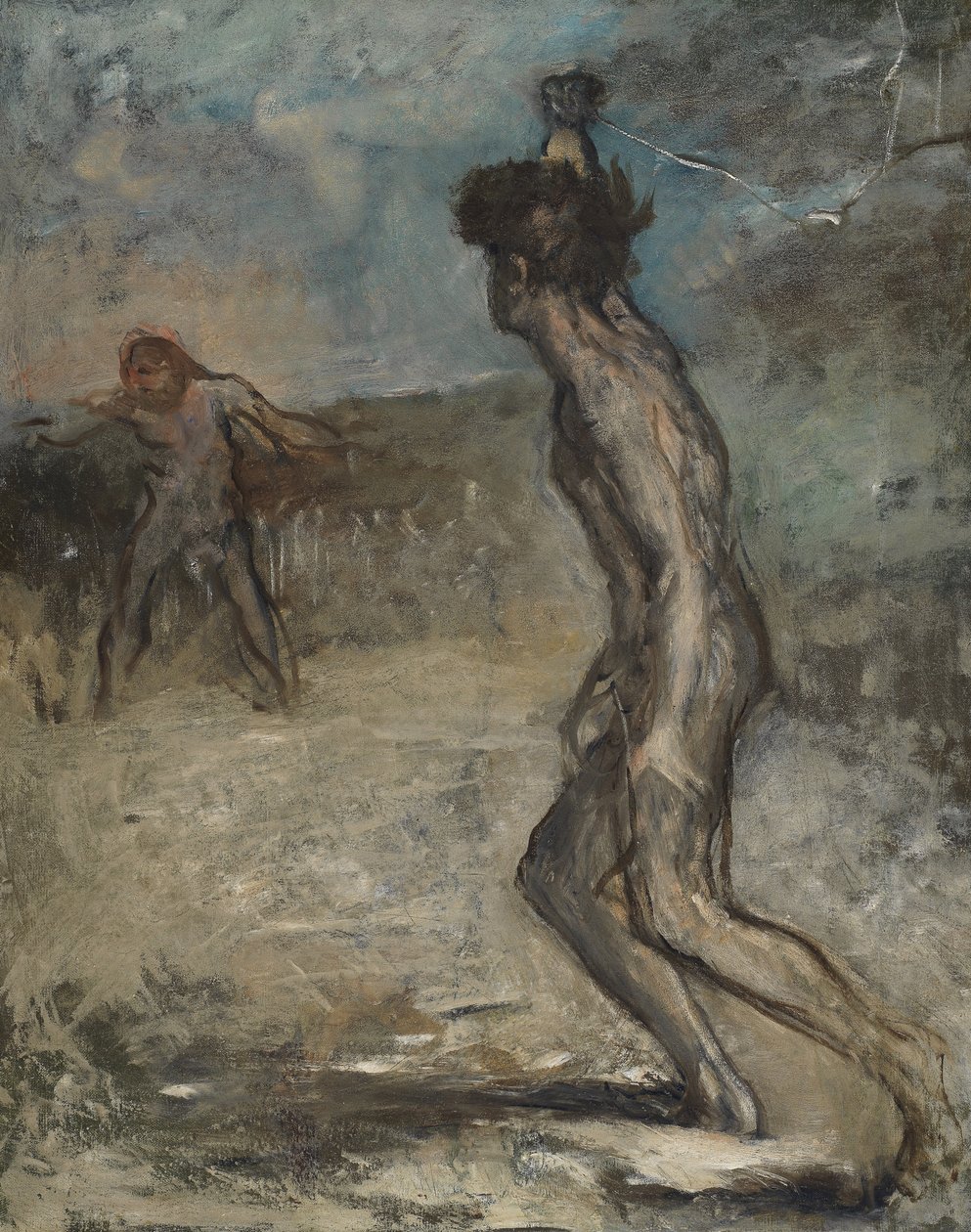 David a Goliáš, kolem roku 1857 od Edgar Degas