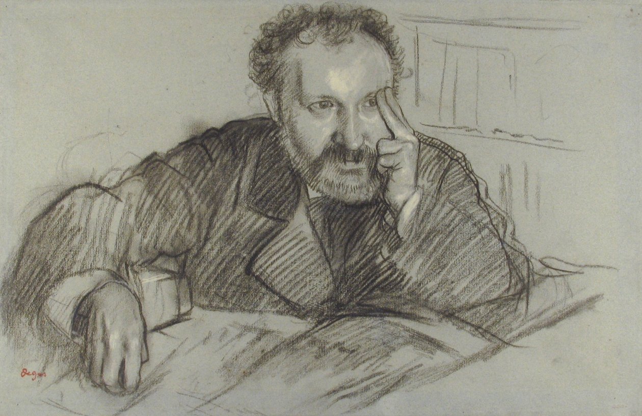 Edmond Duranty od Edgar Degas