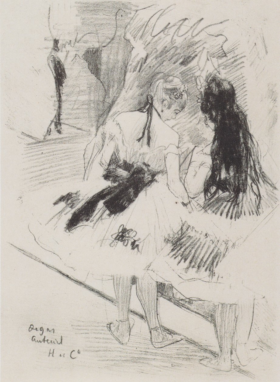 Zákulisí od Edgar Degas