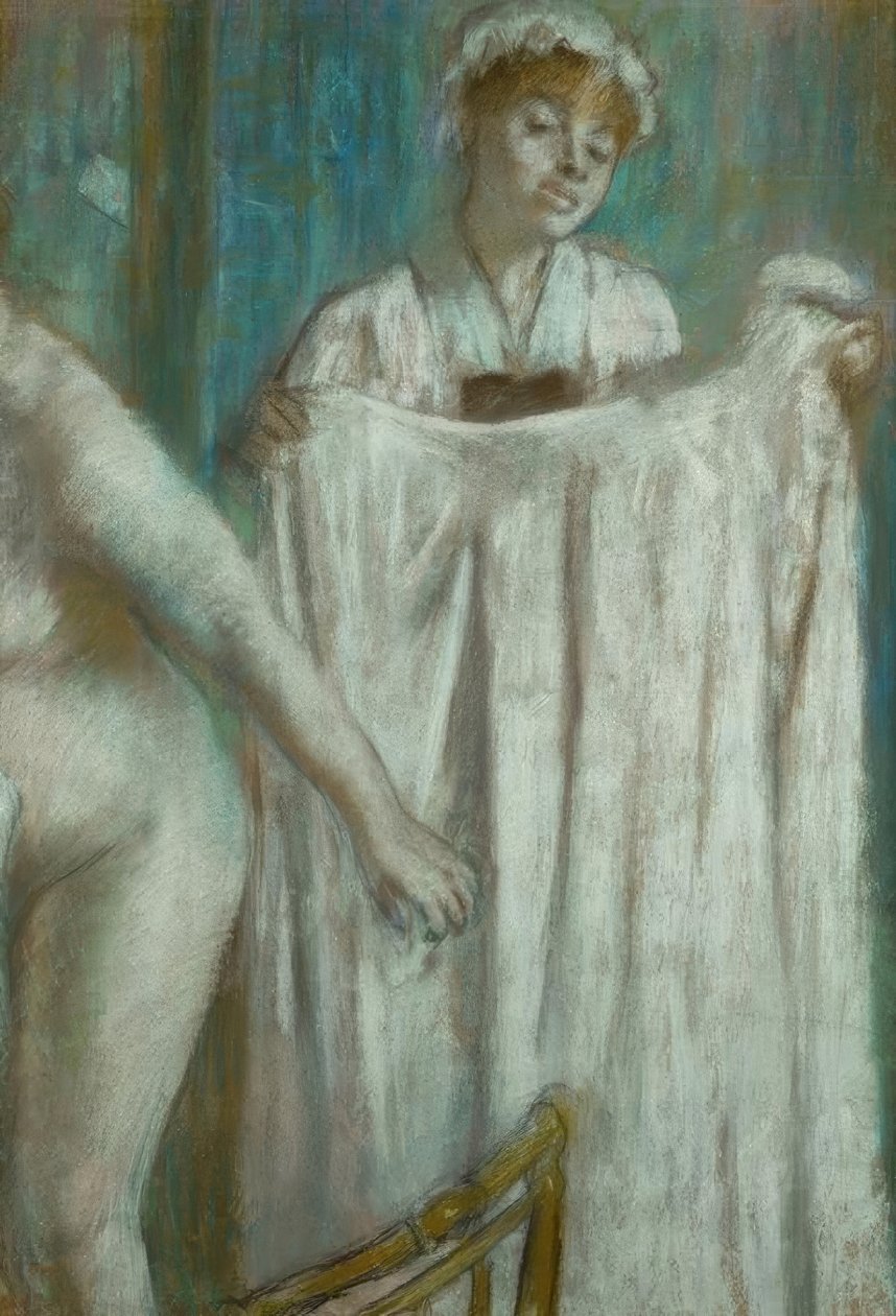 Toaleta po koupeli od Edgar Degas
