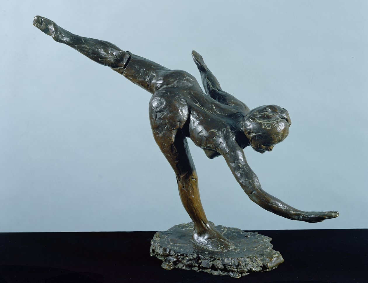 Velká Arabesque, třetí stát (bronz) od Edgar Degas