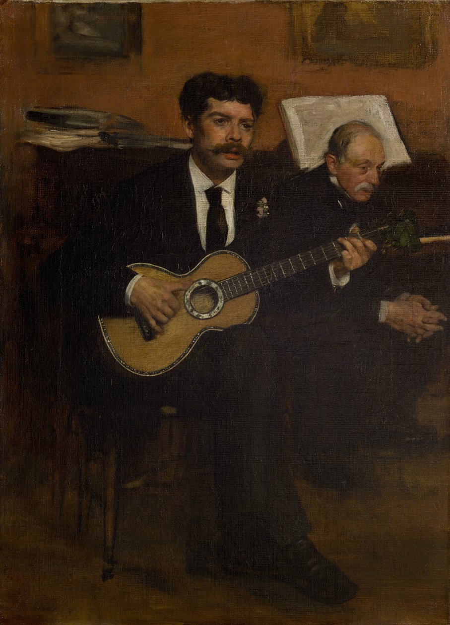 Lorenzo Pagans a Auguste de Gas od Edgar Degas