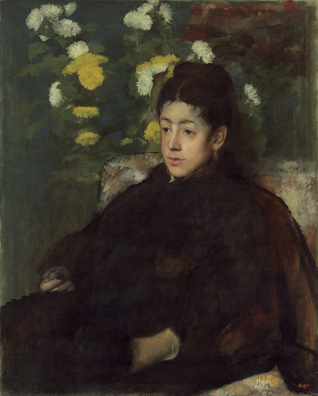Slečna Malo, kolem roku 1877 od Edgar Degas
