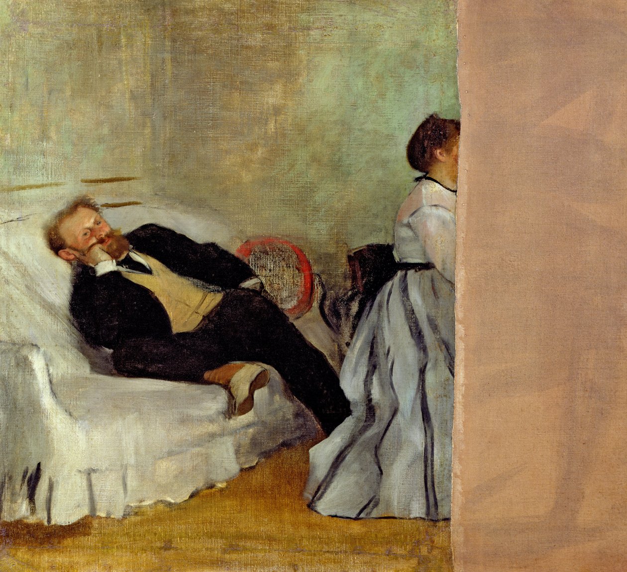 Monsieur a paní Edouard Manet, 1868-69 od Edgar Degas