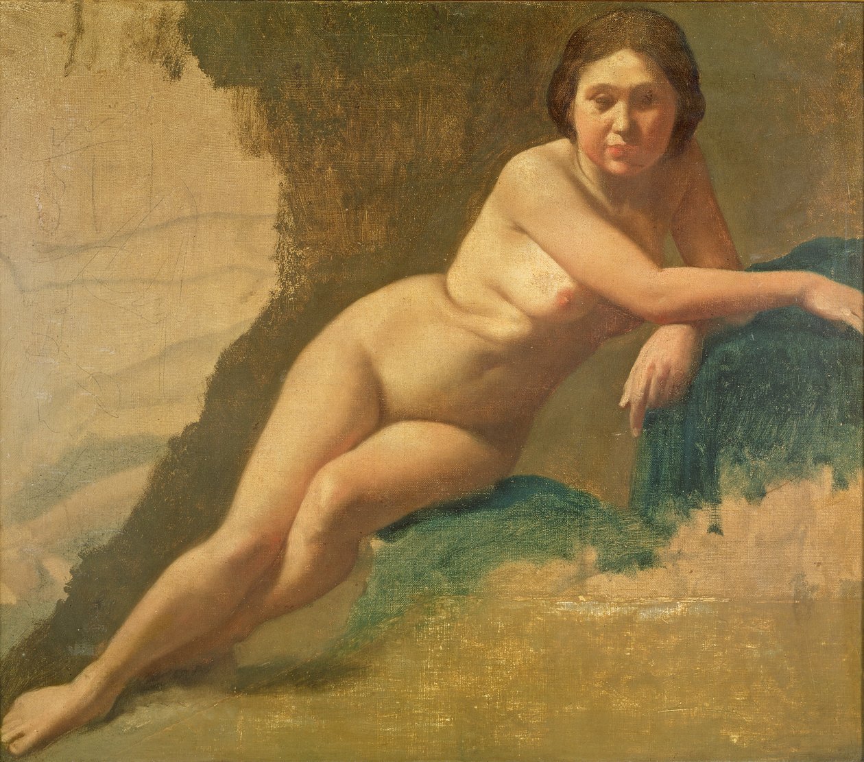 Nahé studium od Edgar Degas