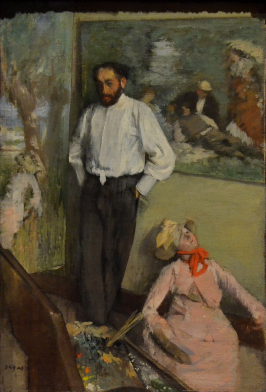 Portrét Henri-Michela Lévyho od Edgar Degas