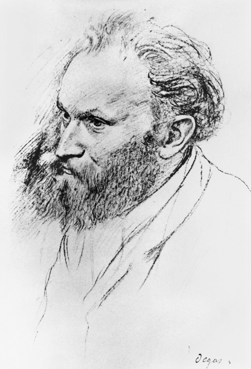 Portrét Edouarda Maneta (1832-83) od Edgar Degas