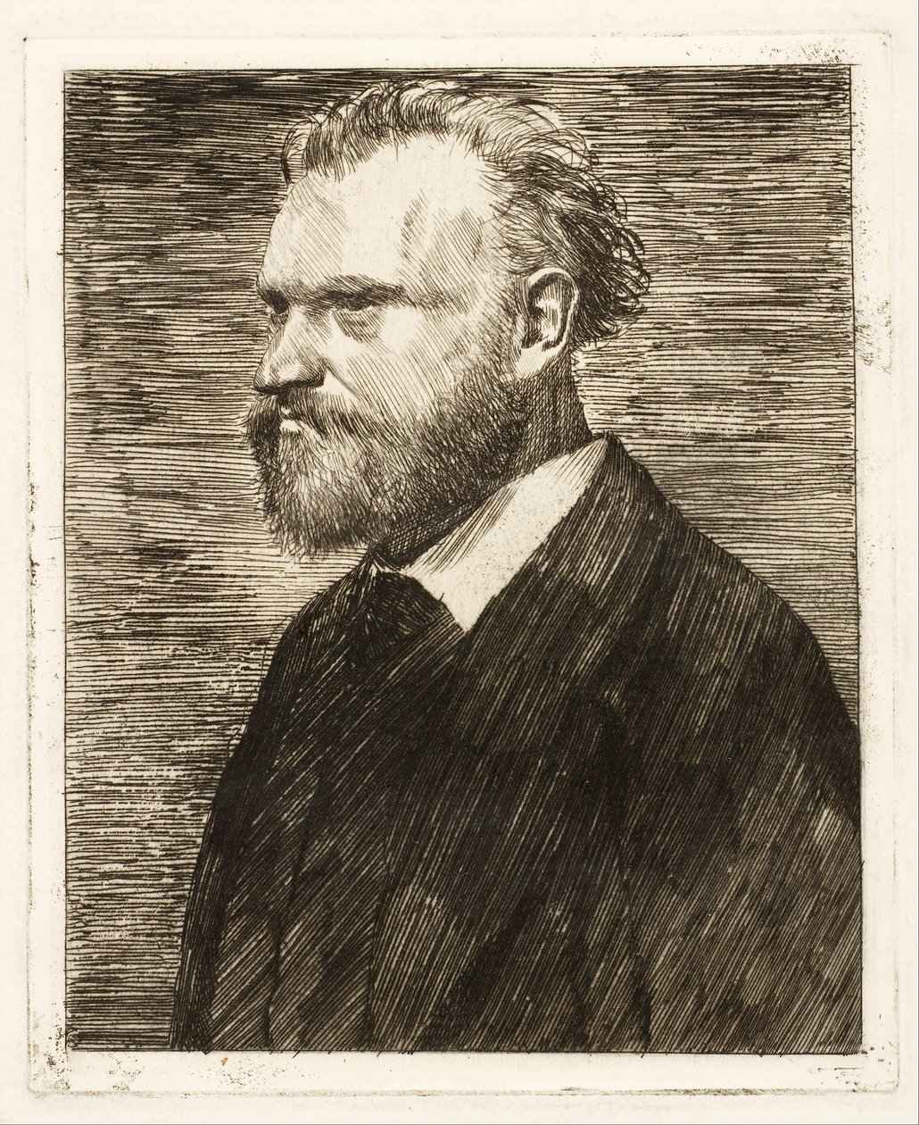 Portrét Edouarda Maneta, hospoda. 1864 od Edgar Degas