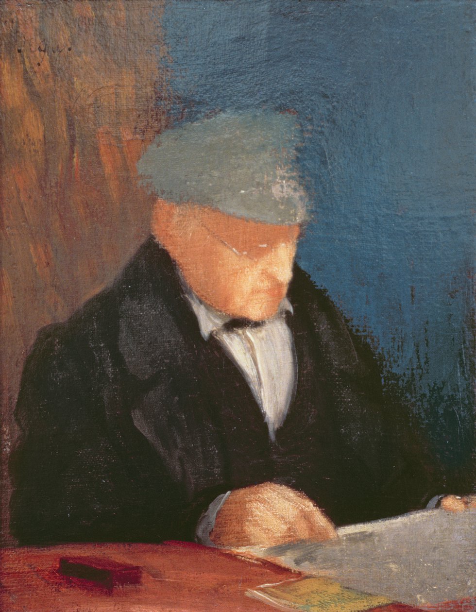 Rene-Hilaire de Gas, dědeček umělce od Edgar Degas