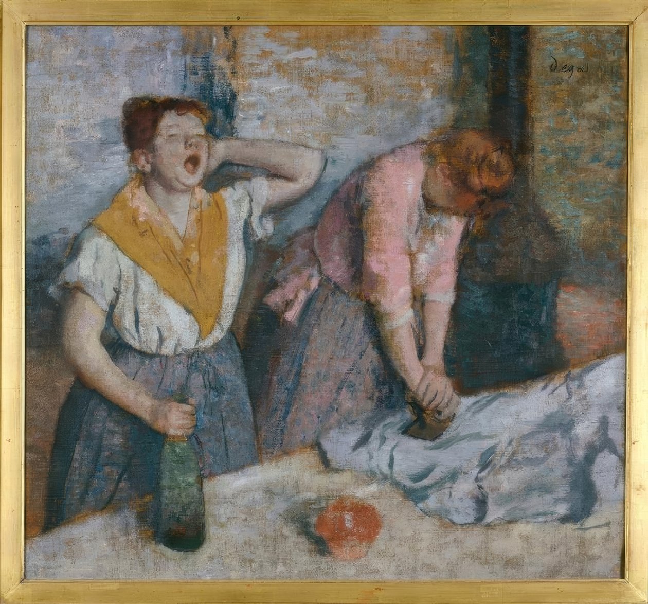 Žehlící od Edgar Degas