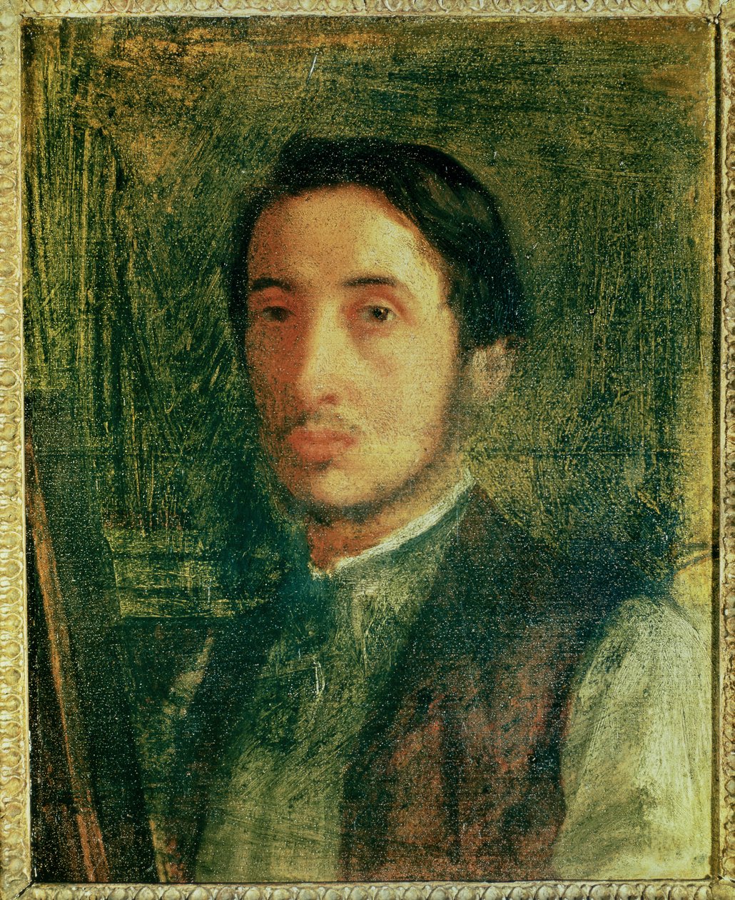 Autoportrét jako mladý muž od Edgar Degas