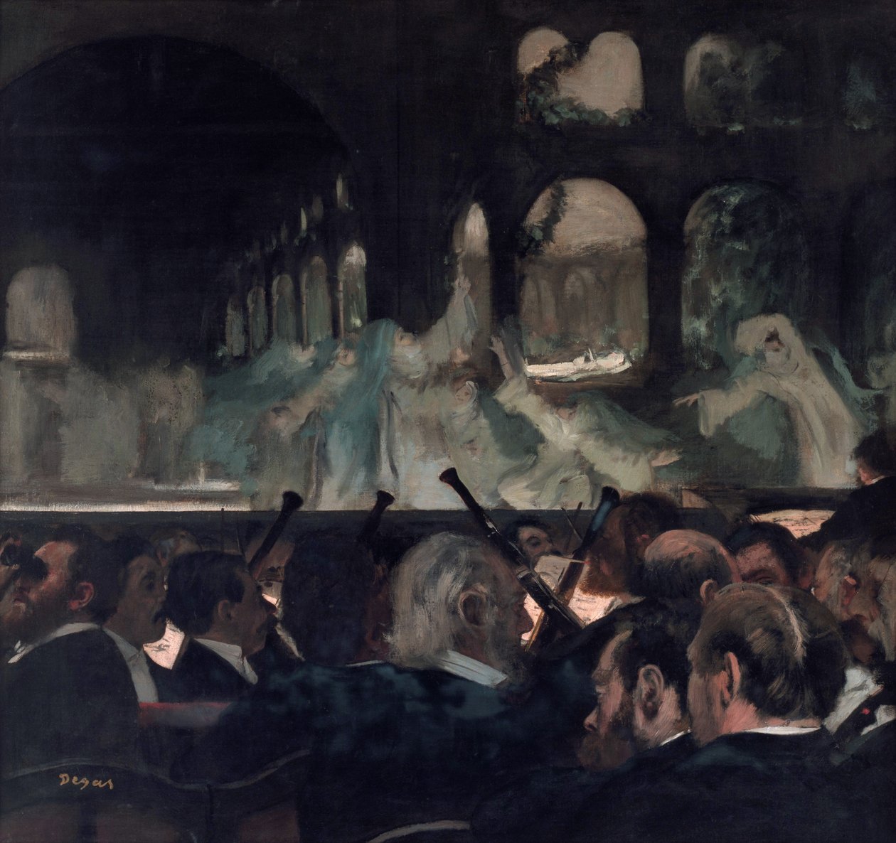 Baletní scéna od Edgar Degas
