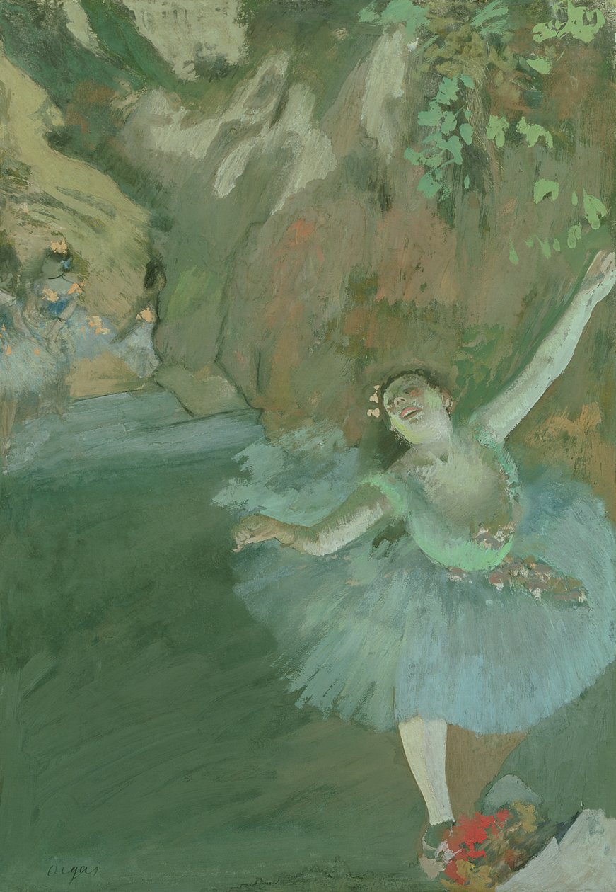 Luk hvězdy, cca 1880 od Edgar Degas