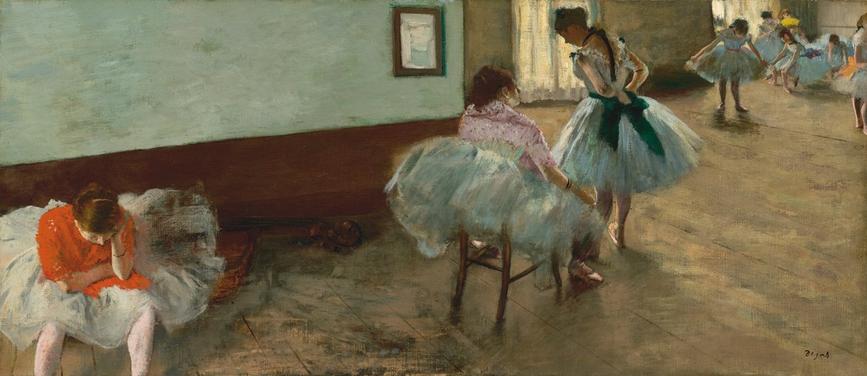 Lekce tance od Edgar Degas
