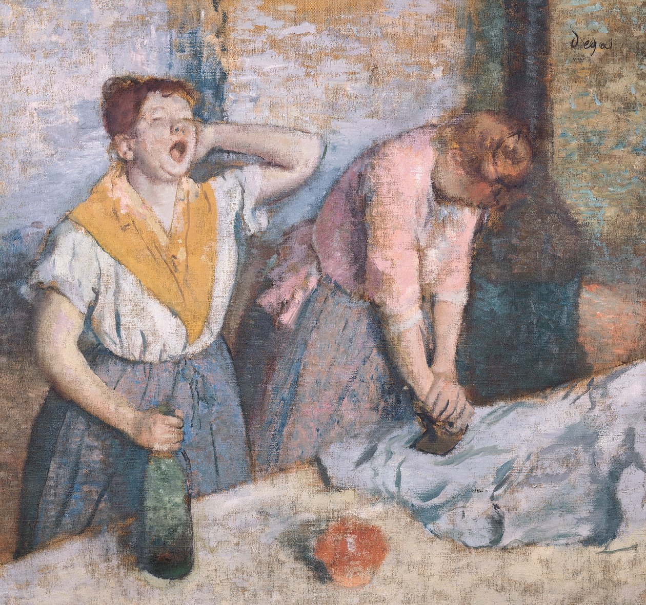 The Launddresses, c.1884 od Edgar Degas