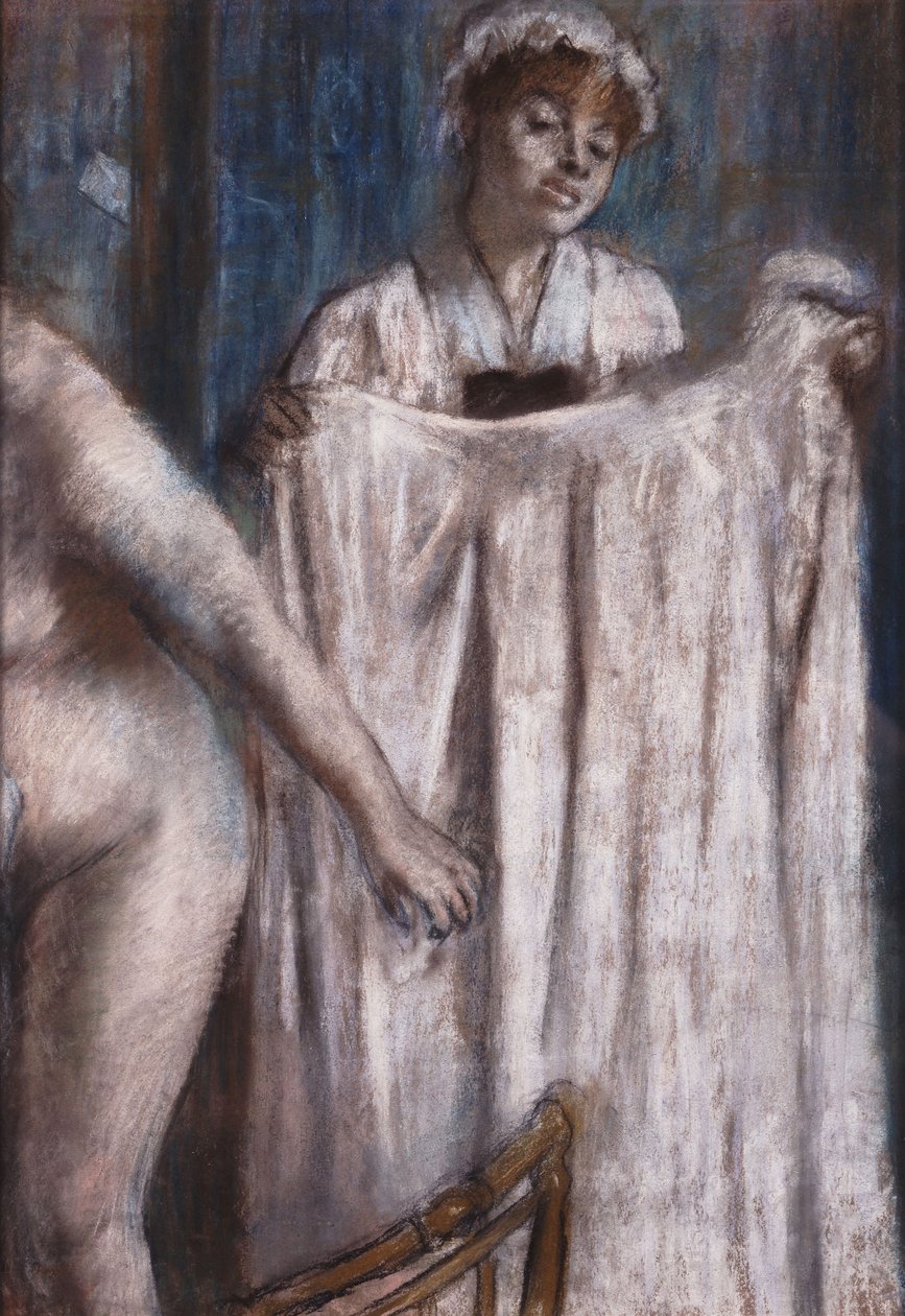 Toaleta po koupeli od Edgar Degas