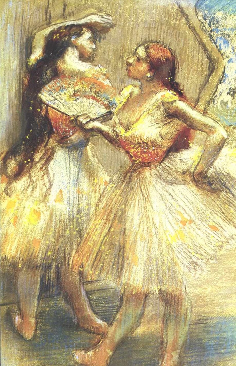 Dva tanečníci od Edgar Degas