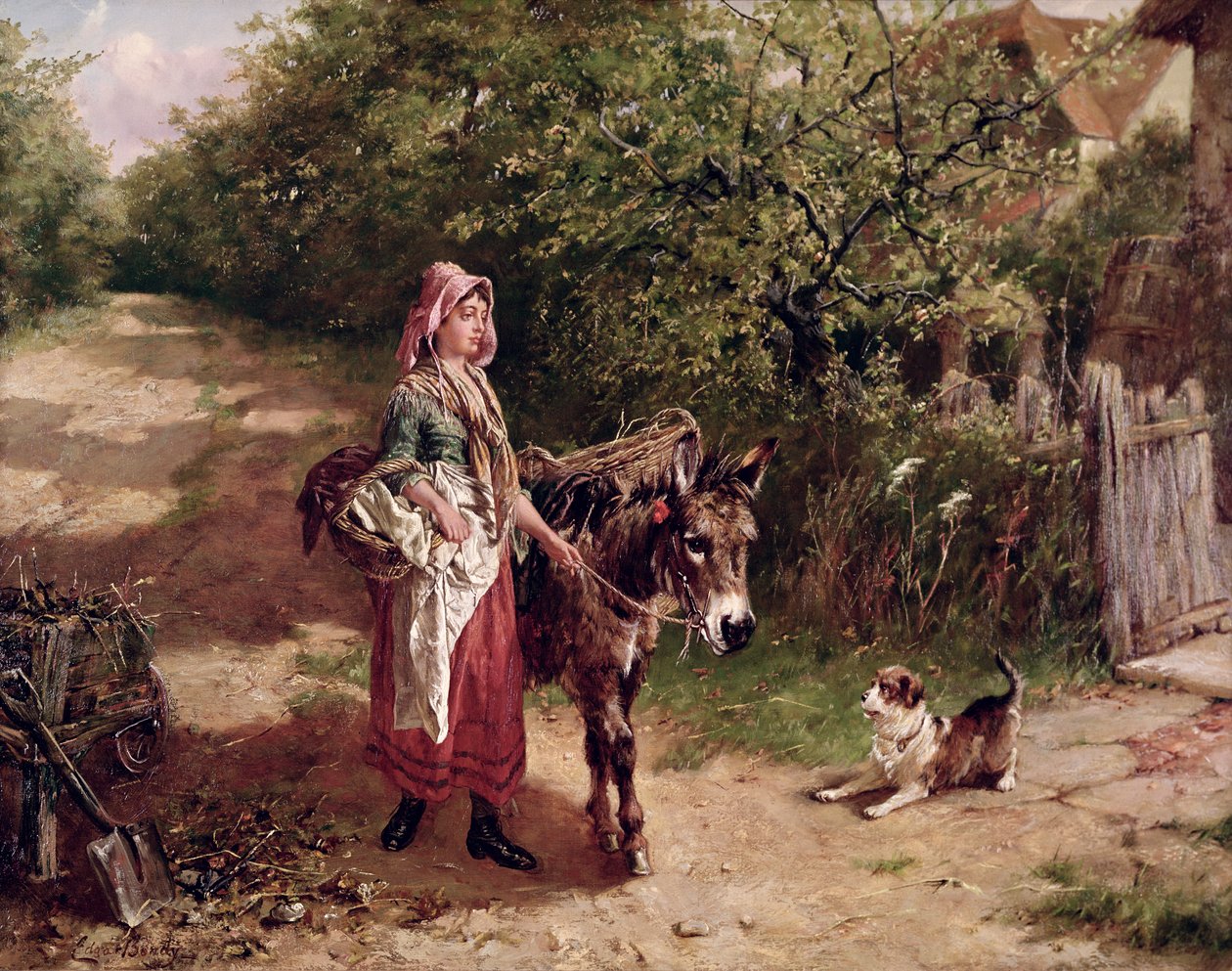 Domů z trhu od Edgar Bundy