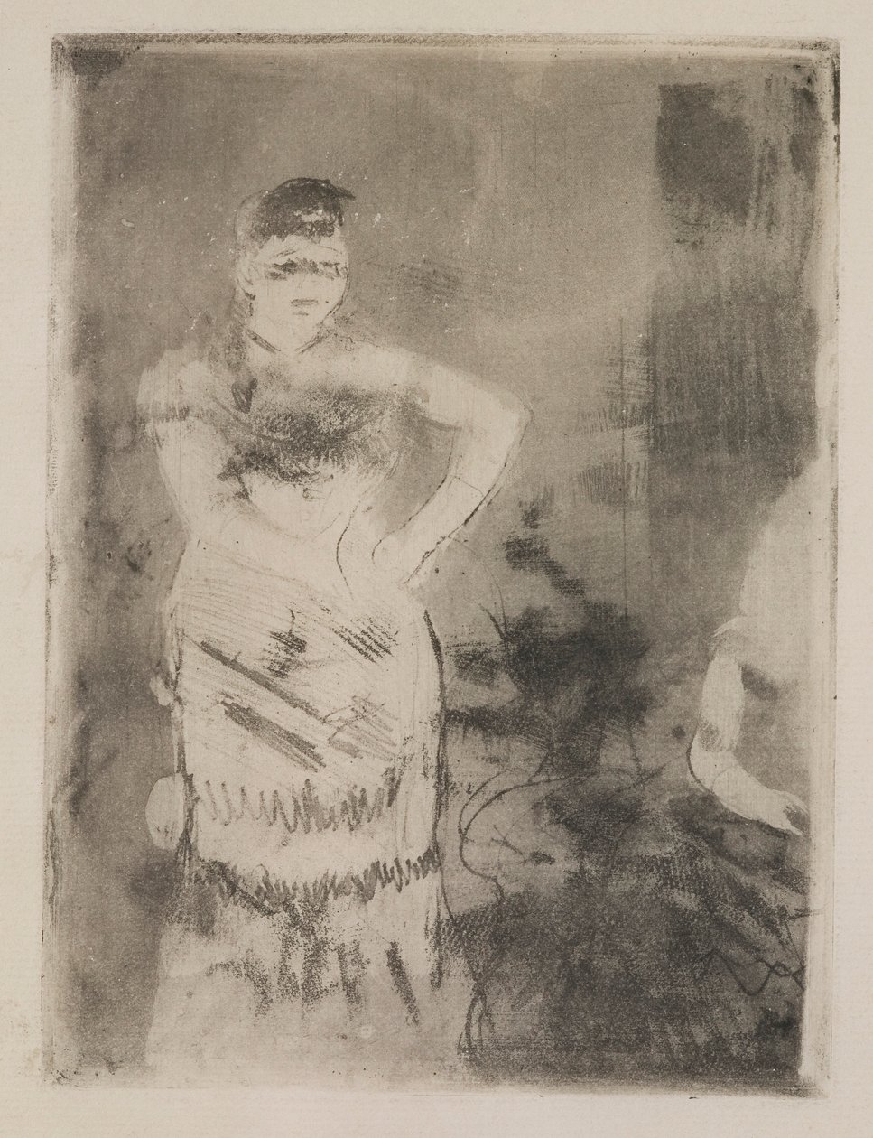 Zpěvák od Edgar Degas