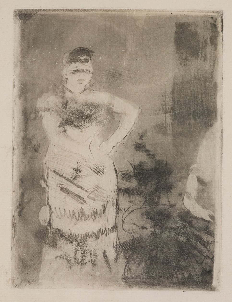 Zpěvák od Edgar Degas