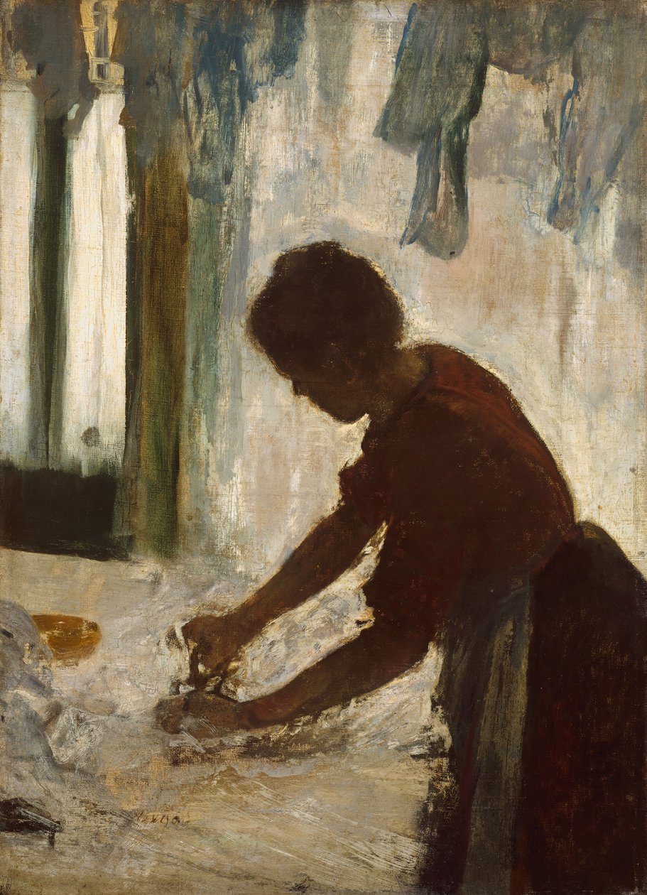 Žehlící žena, 1873. od Edgar Degas