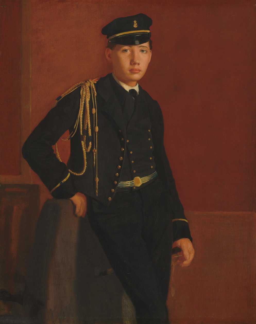 Achille De Gas v uniformě kadeta, 18561857. od Edgar Degas