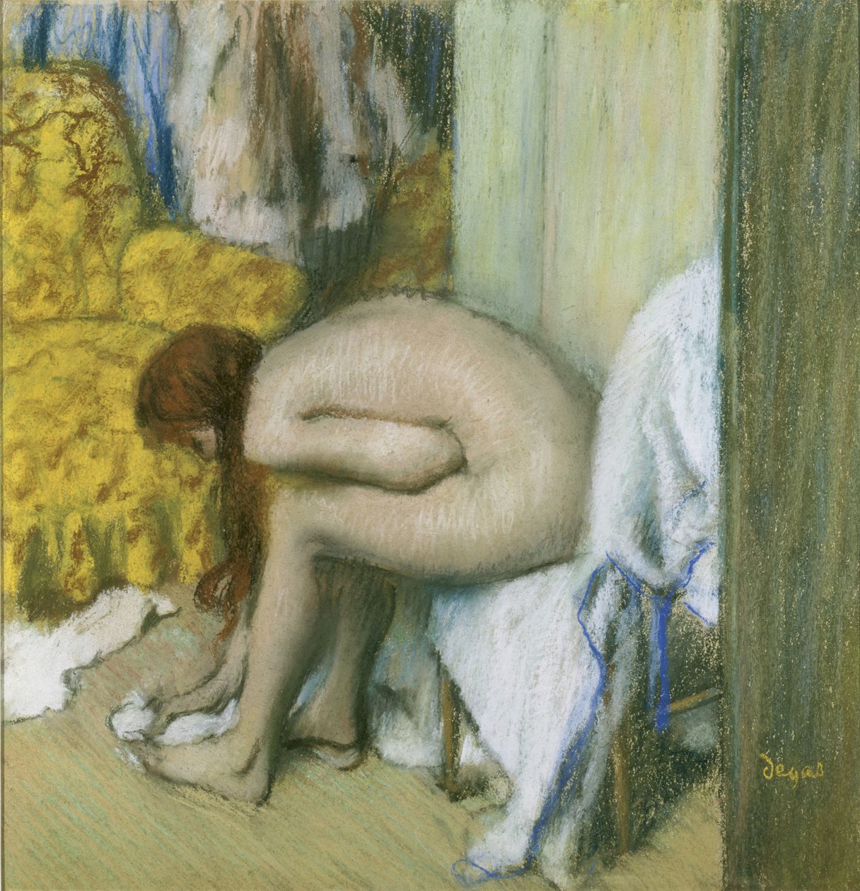 Po koupeli od Edgar Degas